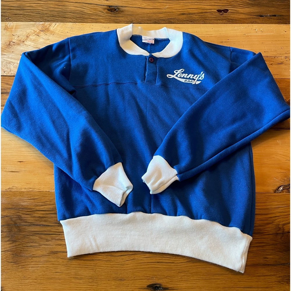 Vintage royal blue sweatshirt